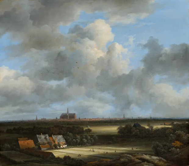 View of Haarlem with Bleaching Grounds
