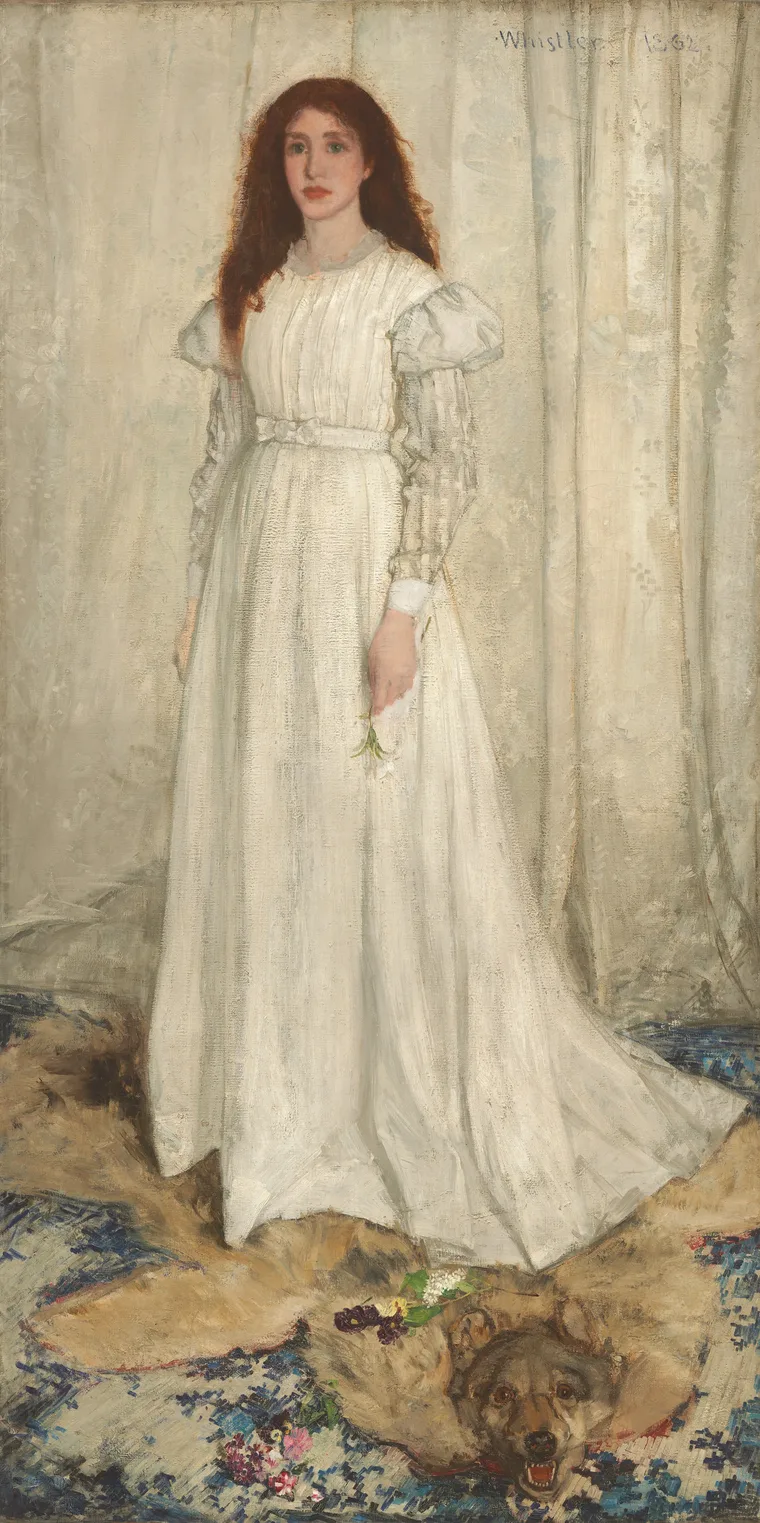 Sinfonía en blanco n.º 1: La joven blanca