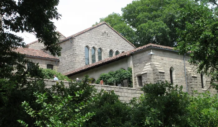 The Cloisters seen from Fort Tryon Park