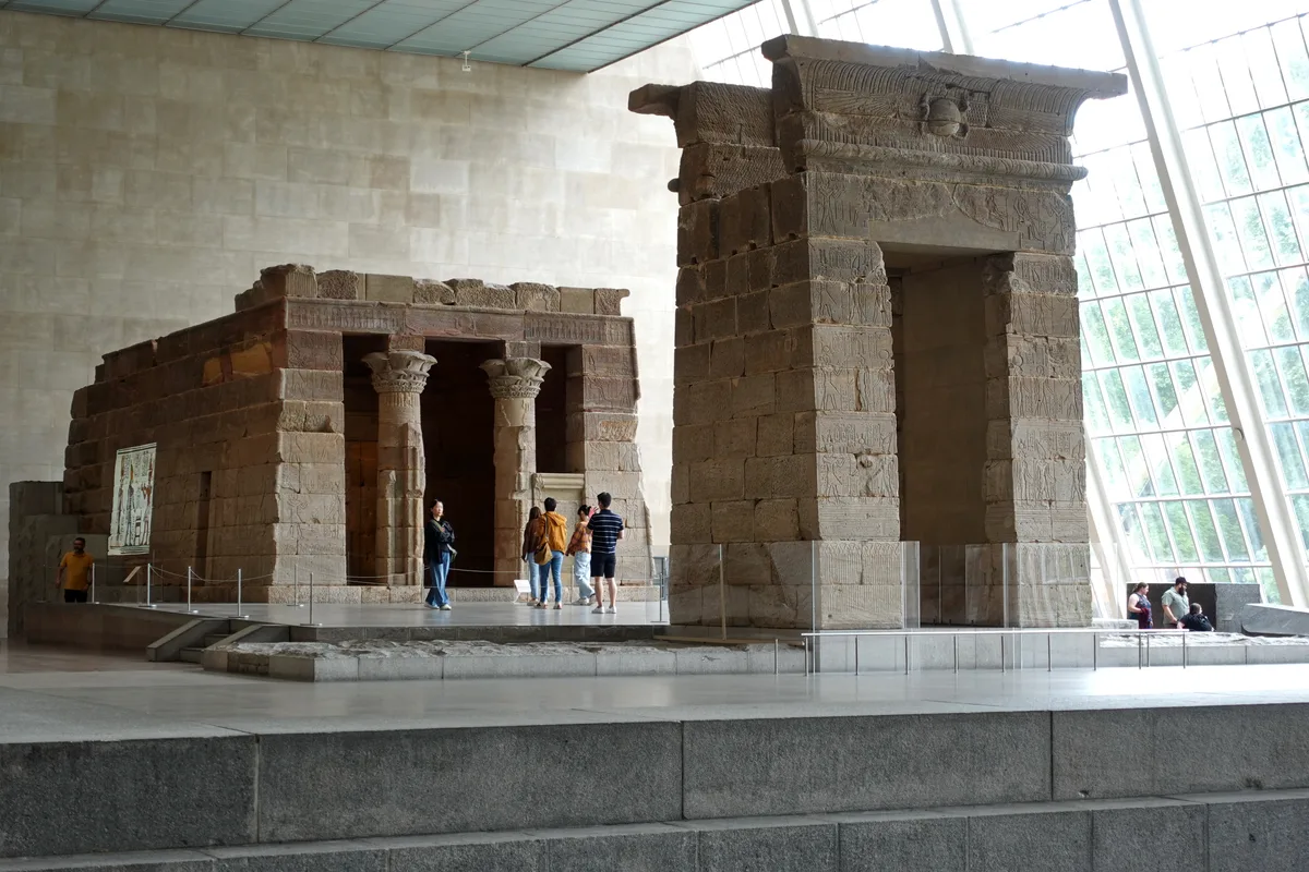 The Temple of Dendur in the Sackler Wing
