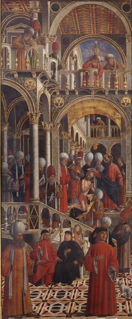 Saint Mark Baptising Anianus