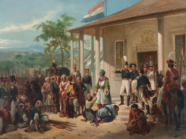 The Arrest of Diepo Negoro by Lieutenant-General Baron De Kock