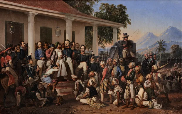 The Arrest of Pangeran Diponegoro