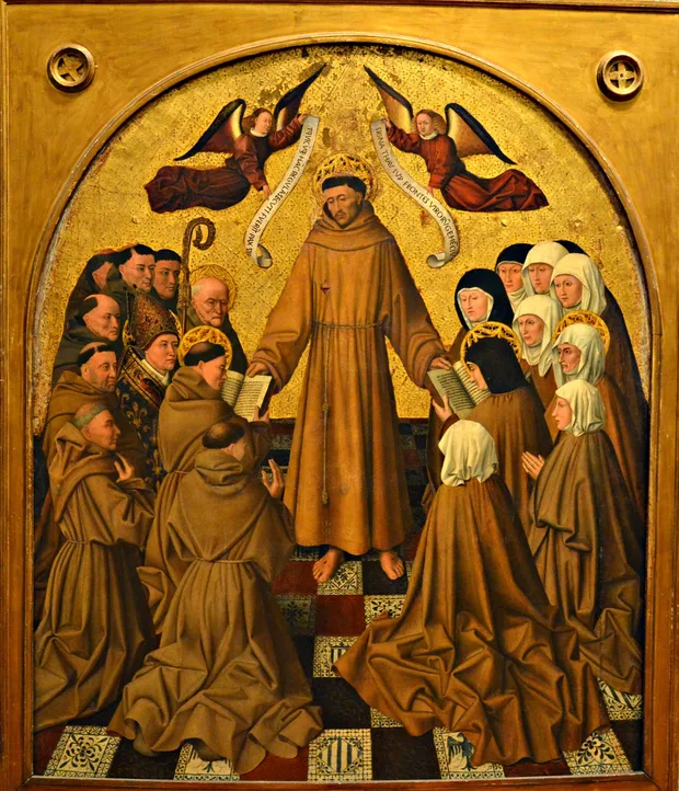 Consegna della Regola francescana
