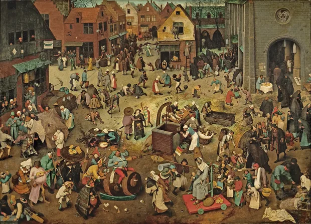 La lucha entre Carnaval y Cuaresma