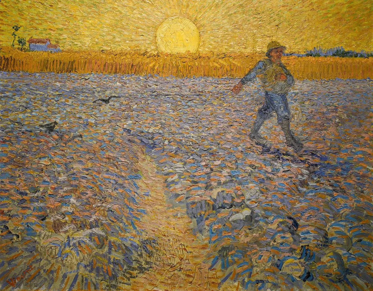 The Sower (Sower at Sunset)