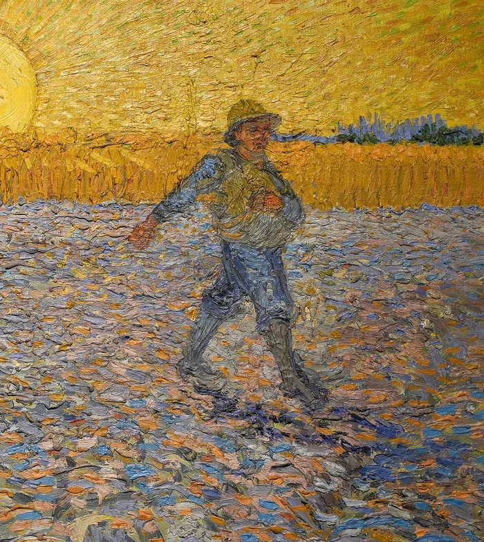 The Sower (Sower at Sunset)