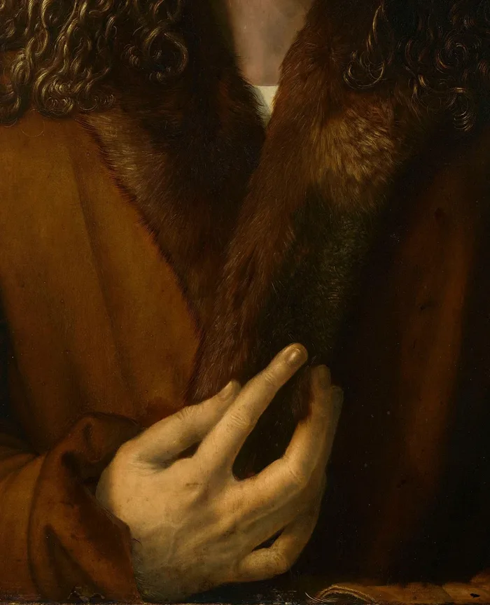 Self-Portrait with Fur-Trimmed Robe