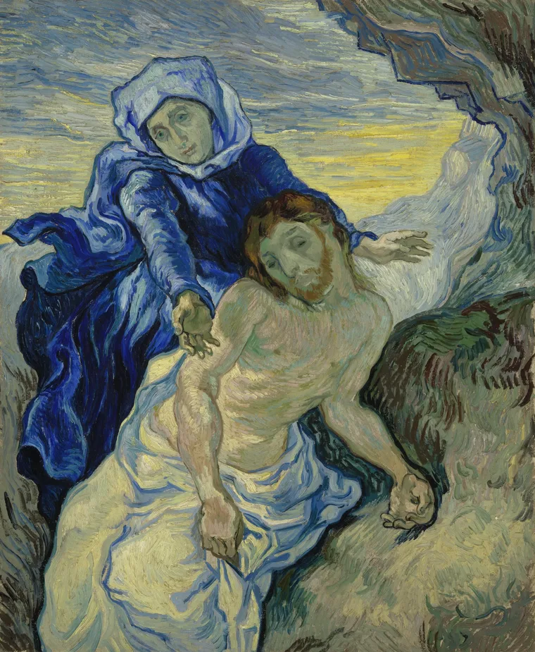 Pietà (after Delacroix)