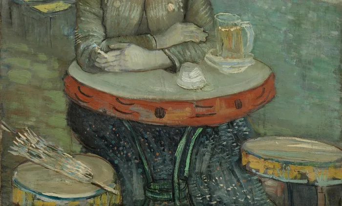 Agostina Segatori Sitting in the Café du Tambourin