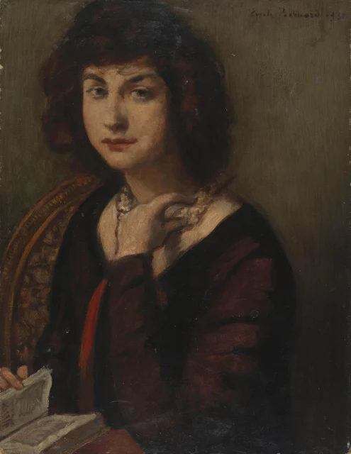 Portrait of a Woman with a Book