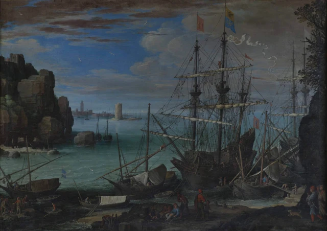 View of a Seaport
