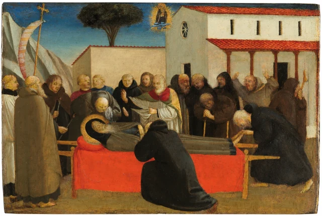 Das Begräbnis des heiligen Antonius