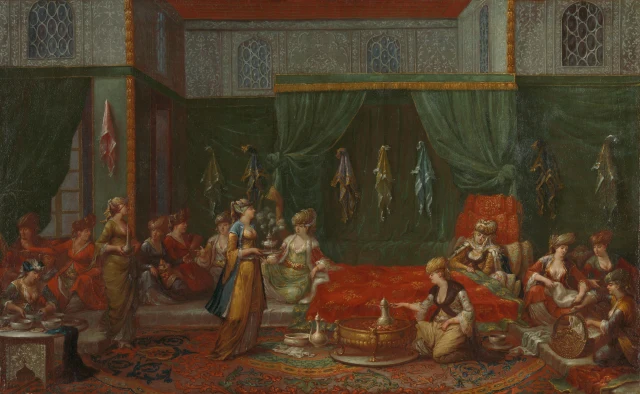Lying-in Room of a Distinguished Turkish Woman
