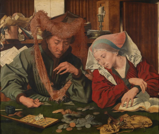 The Tax Collector and His Wife (known as The Money Changer and His Wife)