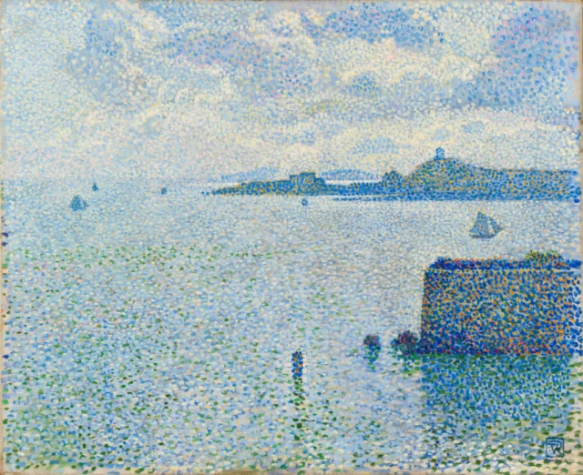 Die Einfahrt in den Hafen von Roscoff