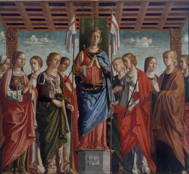 Saint Ursula among the Virgins