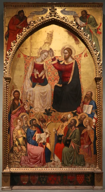 Coronation of the Virgin with Saints and Prophets (Zecca Altarpiece)