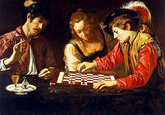 Los jugadores de ajedrez