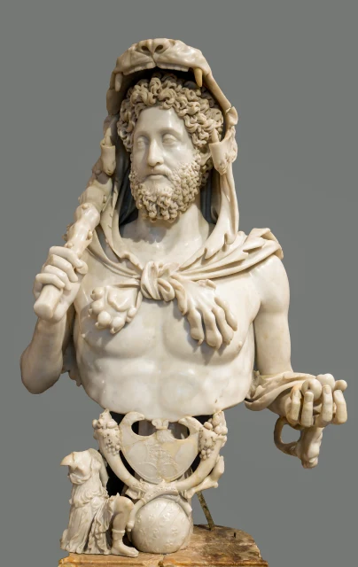 Bust of Commodus as Hercules