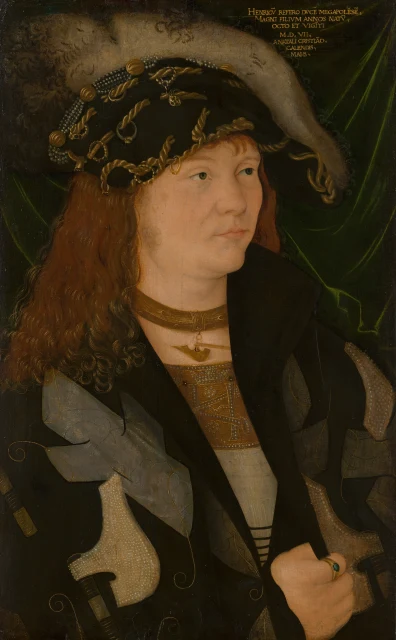 Portrait of Heinrich V (1479-1552), Duke of Mecklenburg