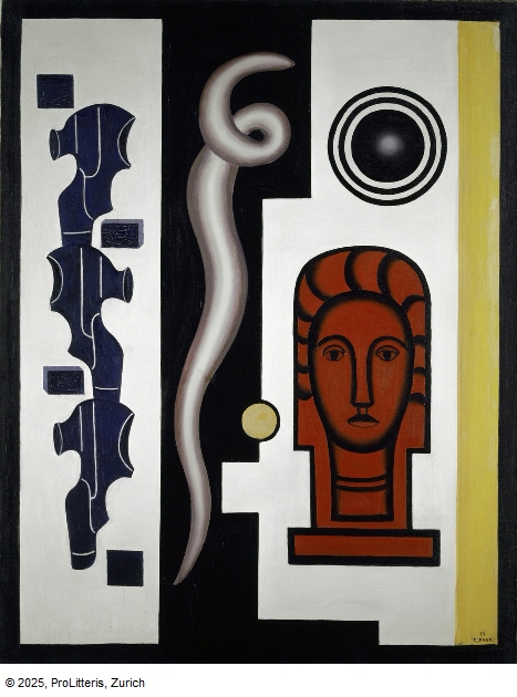 Composition with Red Head (Still Life with Serpent; the Red Figure)