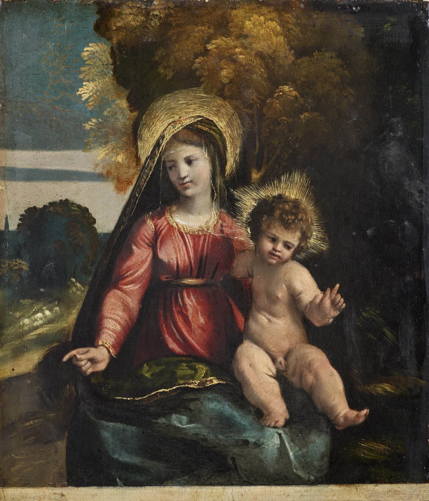 Virgen con el Niño