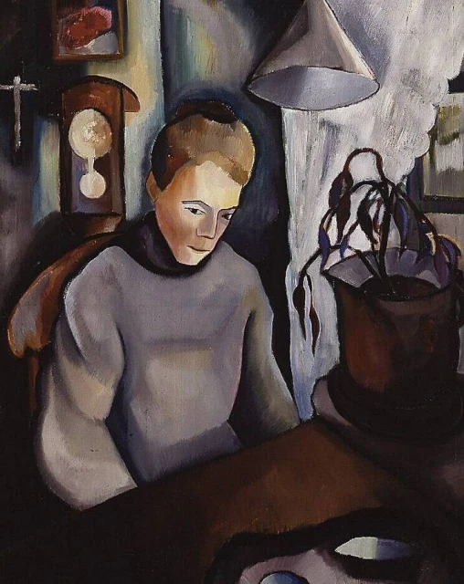 Женщина в комнате