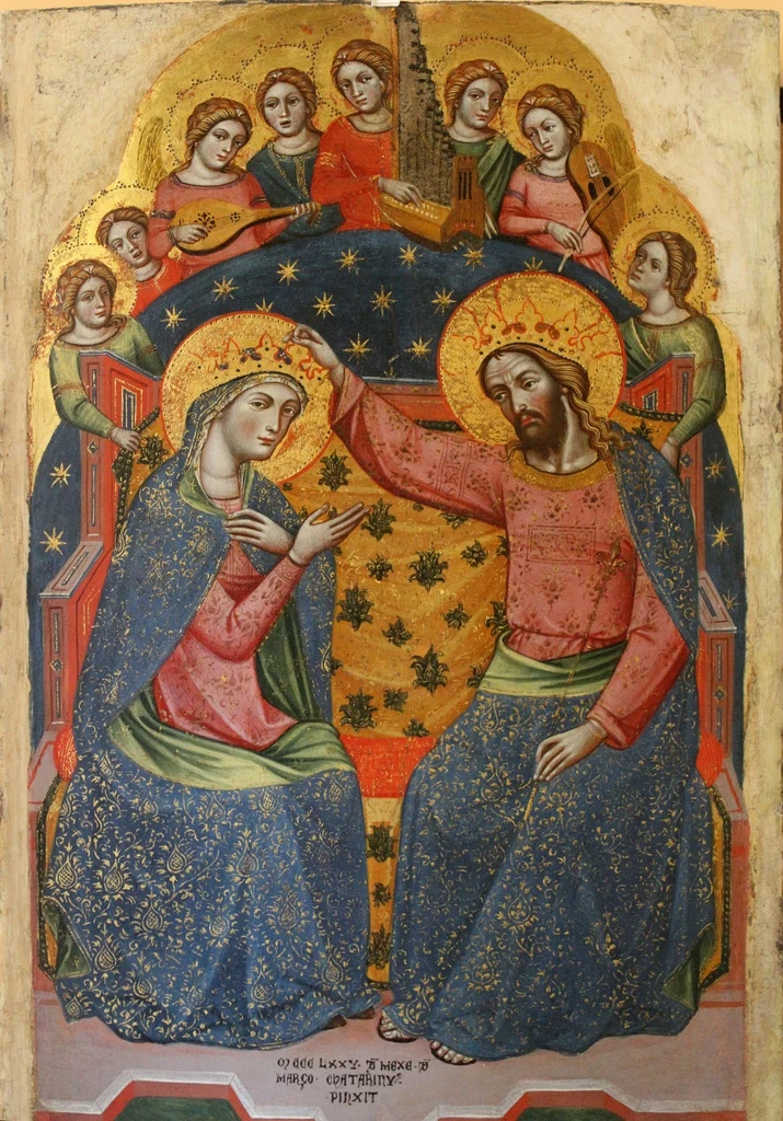 La coronación de la Virgen
