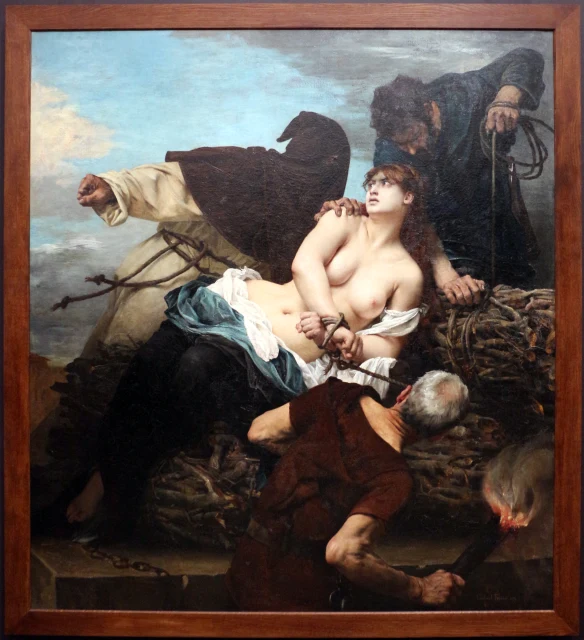 Scene of the Inquisition in Spain