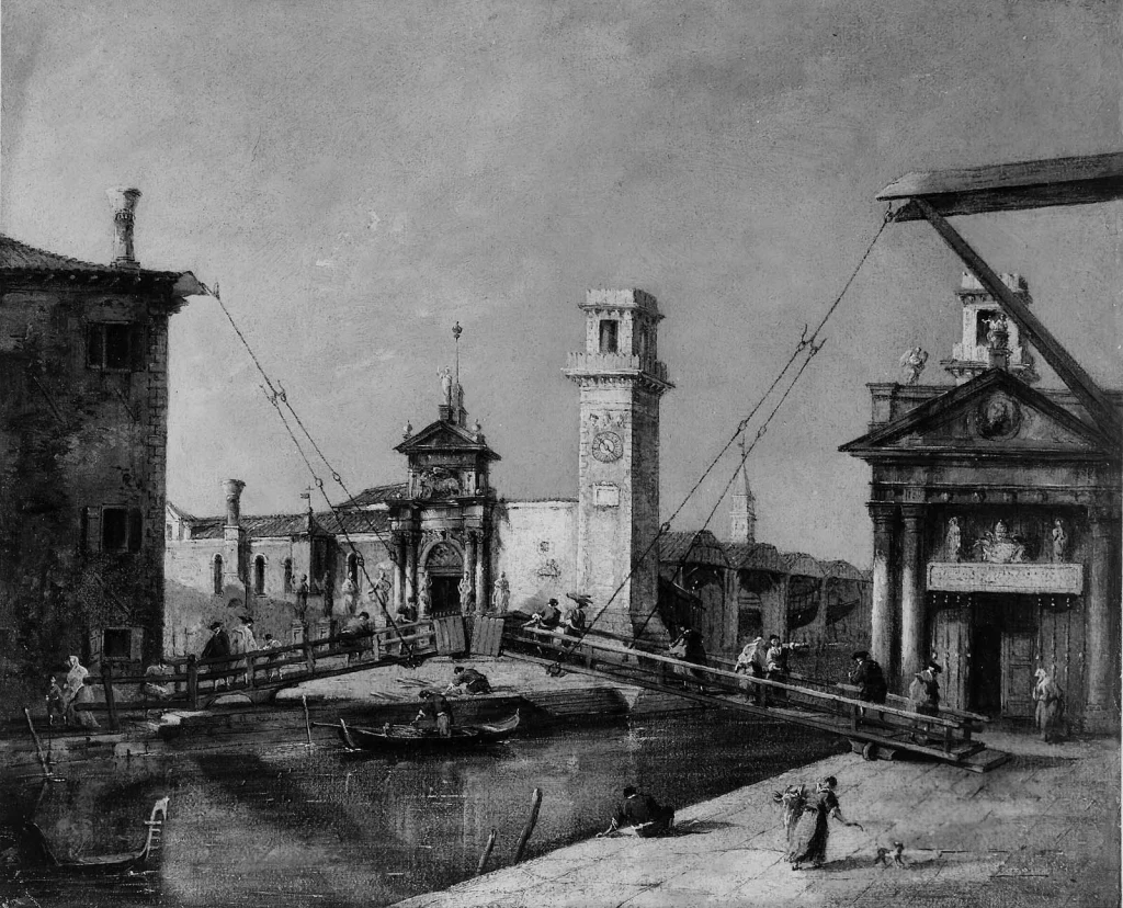Eingang zum Arsenal, Venedig
