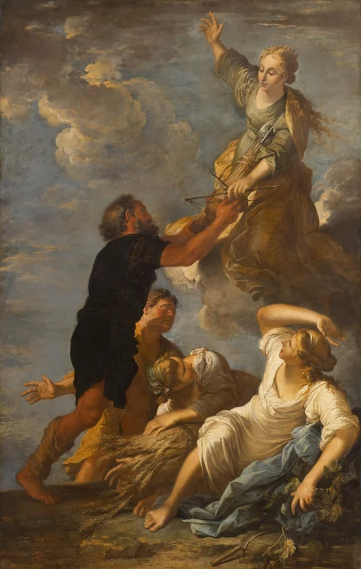 Astraea Leaving the Earth