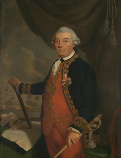 Johan Arnold Zoutman (1724-93), vicealmirante