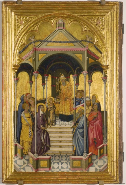 La presentación de la Virgen en el templo