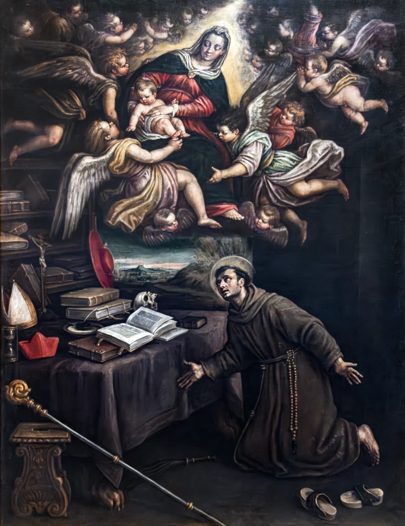 Aparición de la Virgen a san Buenaventura
