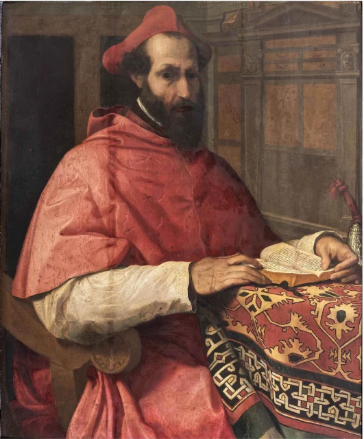 Porträt des Kardinals Marcello Cervini degli Spannocchi