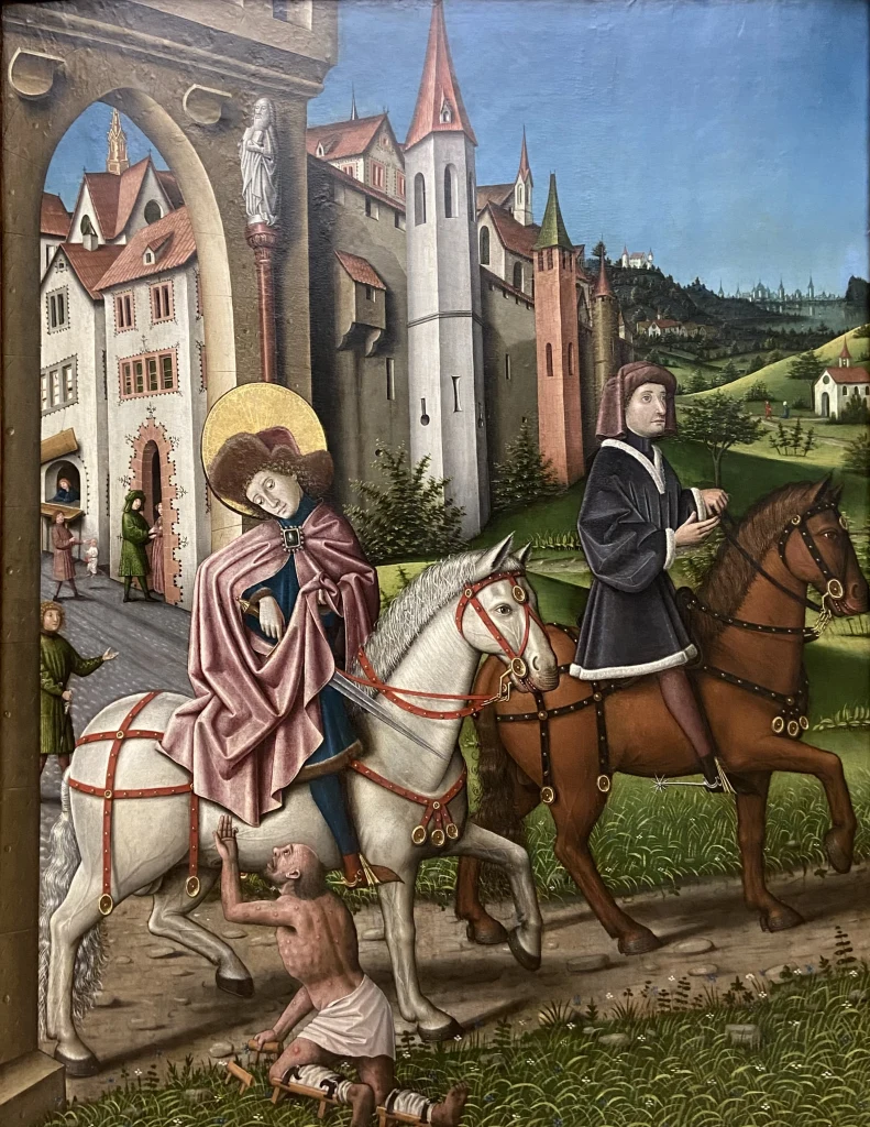 San Martino che taglia il mantello