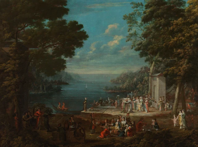 Ladies' Outing at Hünkâr İskelesi along the Bosporus