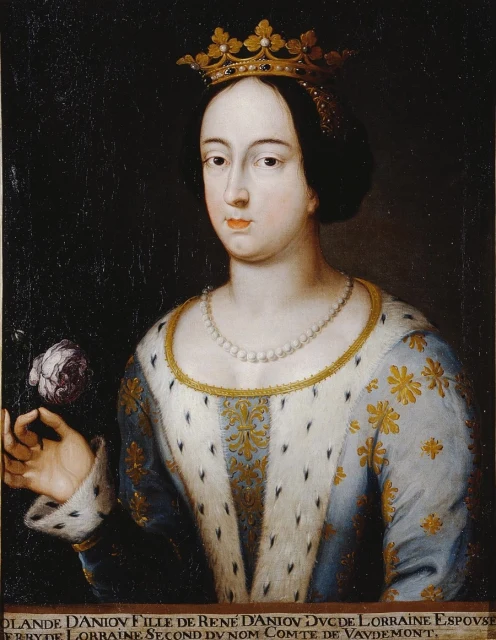 Portrait of Yolande of Anjou