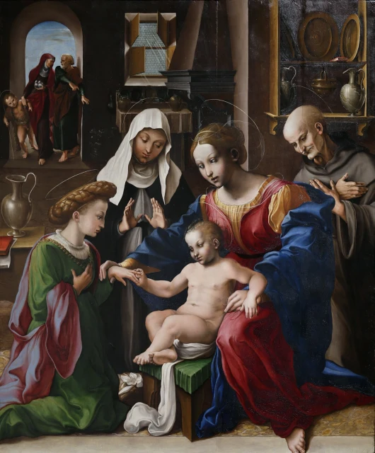 The Mystic Marriage of Saint Catherine