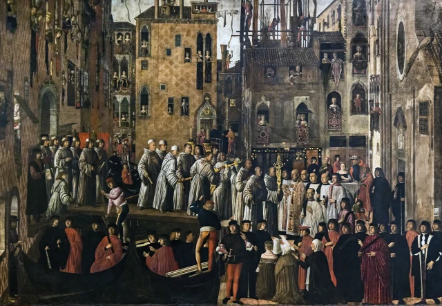 Miracle of the Relic of the Holy Cross in Campo San Lio
