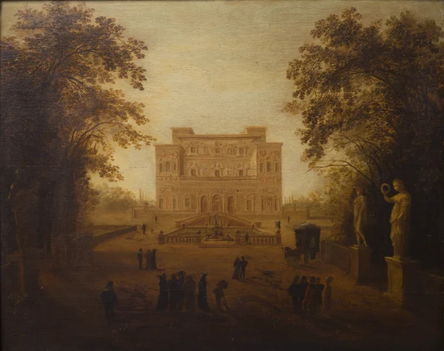 View of the Villa Borghese