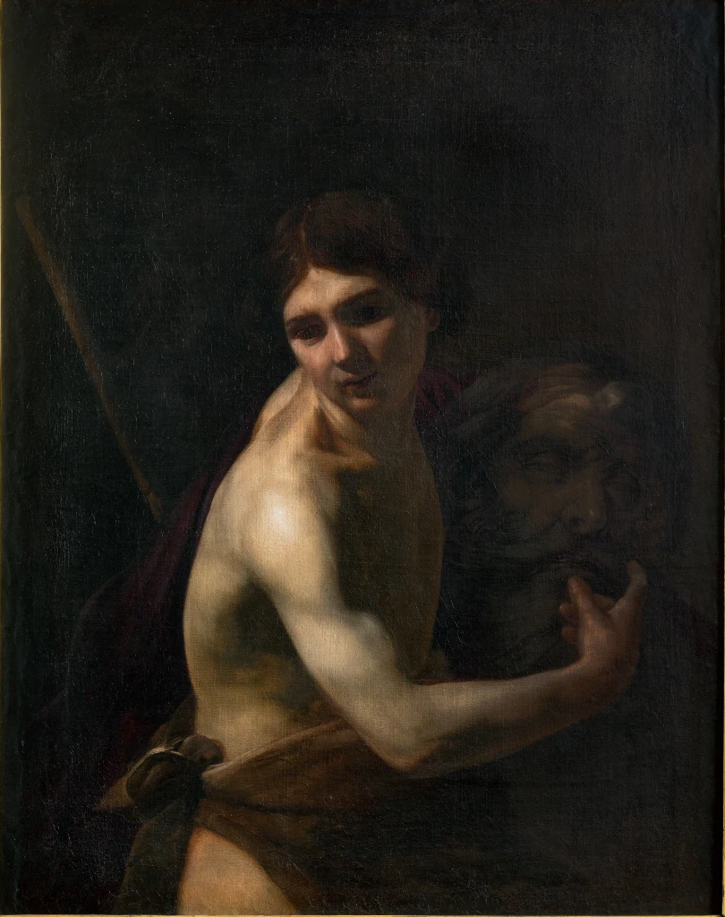 David mit dem Haupt des Goliath