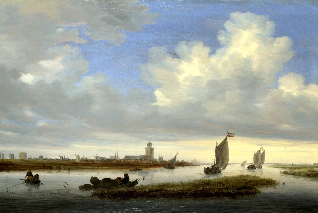 Veduta di Deventer da nord-ovest