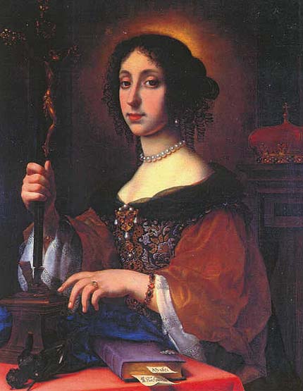 Portrait of the Archduchess Claudia as Galla Placidia