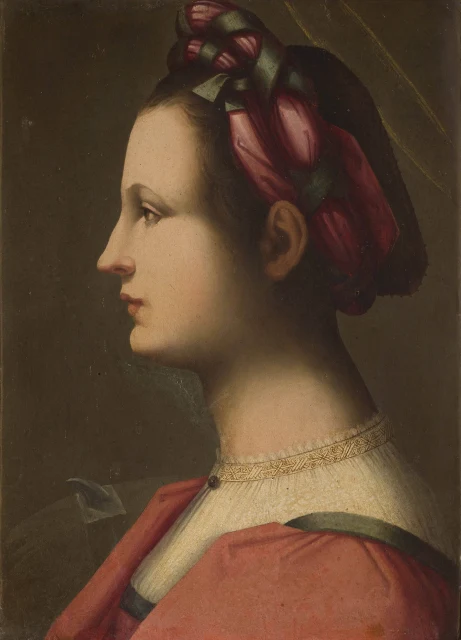 Retrato de una joven como santa Catalina de Alejandría