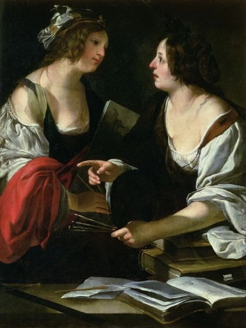 Allegorie der Malerei und der Architektur