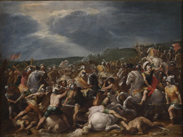 Battle of Tullus Hostilius against the Veientes