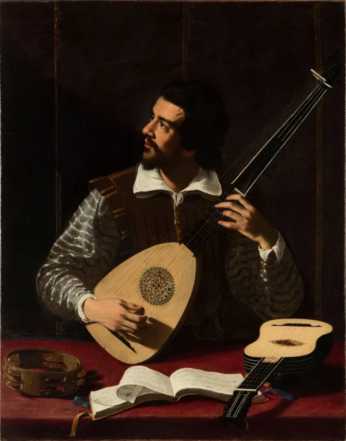 Il suonatore di tiorba