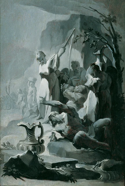 Moses Striking the Rock